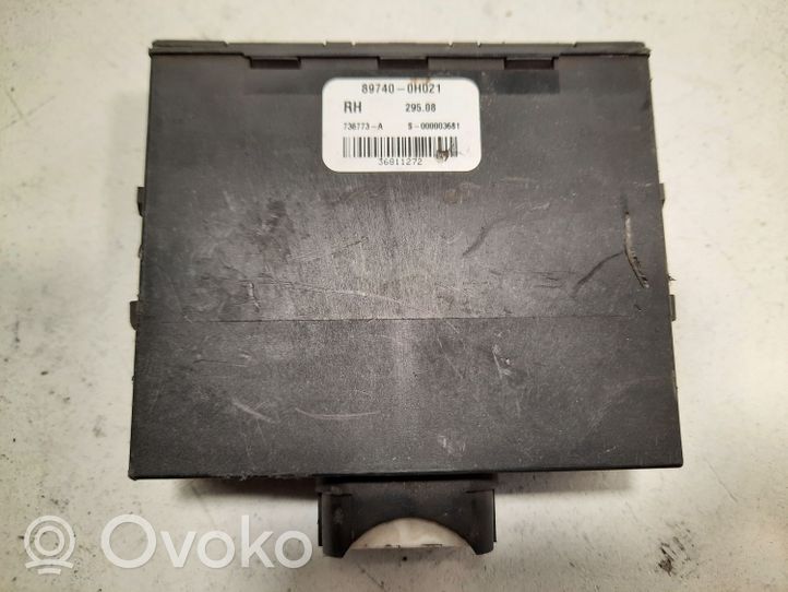 Toyota Aygo AB10 Unidad de control/módulo del bloqueo de puertas 736773A