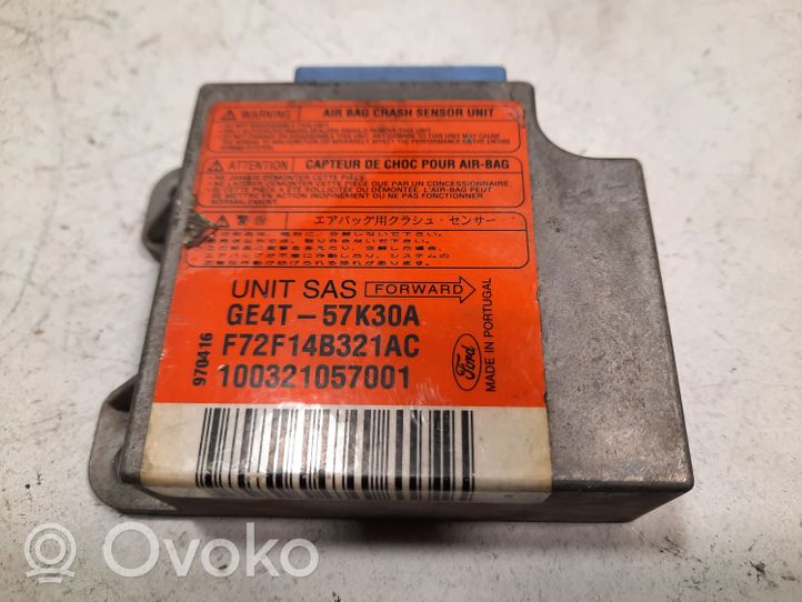 Mazda 626 Gaisa spilvenu vadības bloks 100321057001