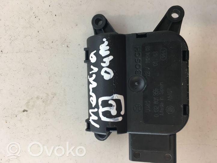 Opel Meriva A Air flap motor/actuator 0132601356