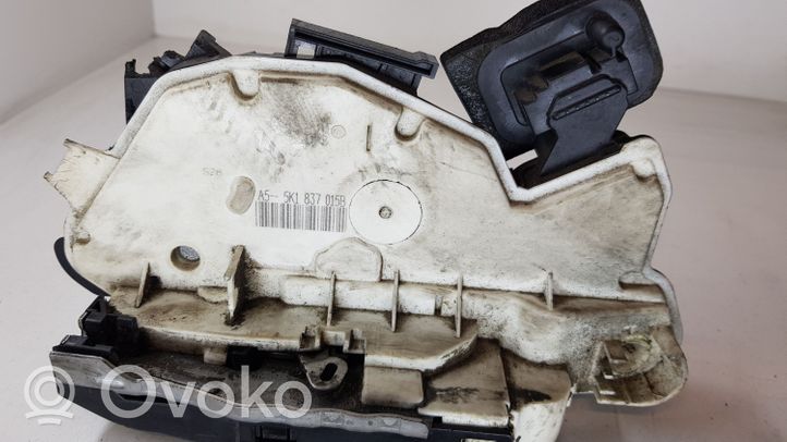 Volkswagen Golf VI Zamek drzwi przednich A55K1837015B