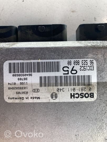 Citroen C5 Sterownik / Moduł ECU 9652386080