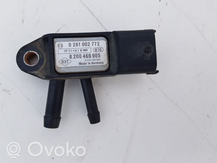 Nissan X-Trail T31 Sensore di pressione dei gas di scarico 0281002772