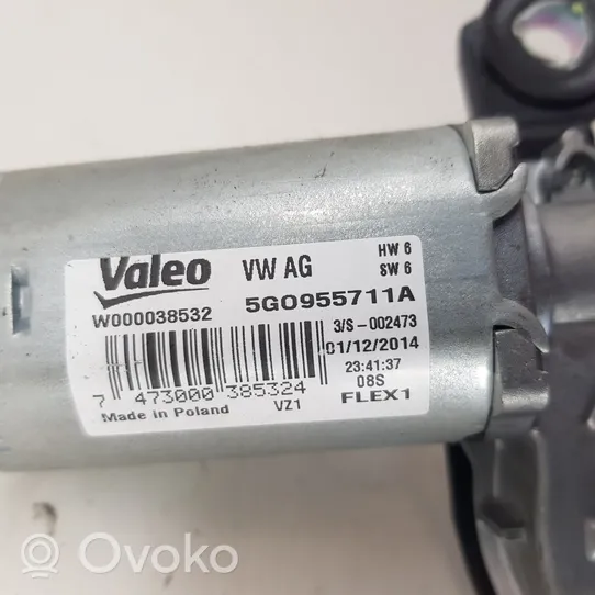 Volkswagen PASSAT B8 Rear window wiper motor 5G0955711A