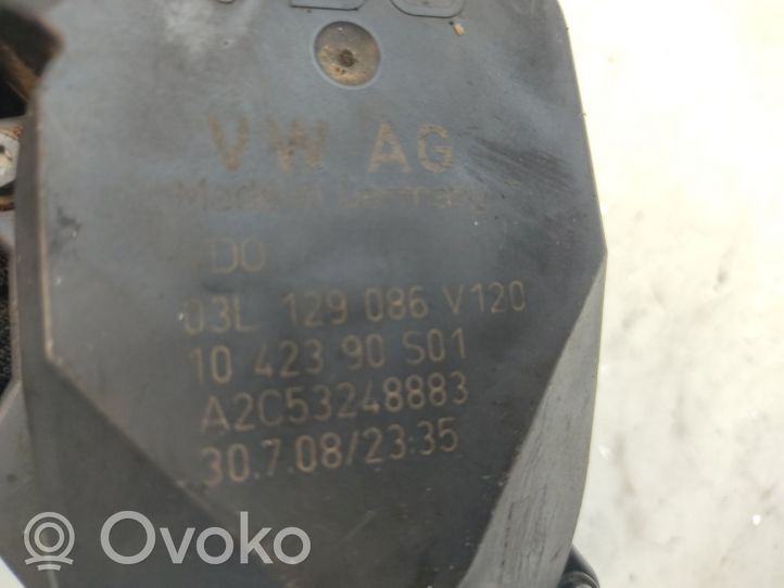 Volkswagen Golf VI Imusarjan venttiilin käyttömoottori 03L129086