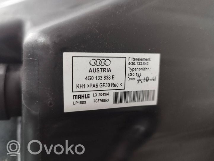 Audi A7 S7 4G Obudowa filtra powietrza 4G0133838E