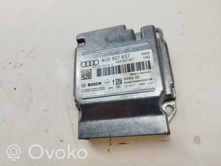 Audi A6 S6 C7 4G Sensore di imbardata accelerazione ESP 4G0907637