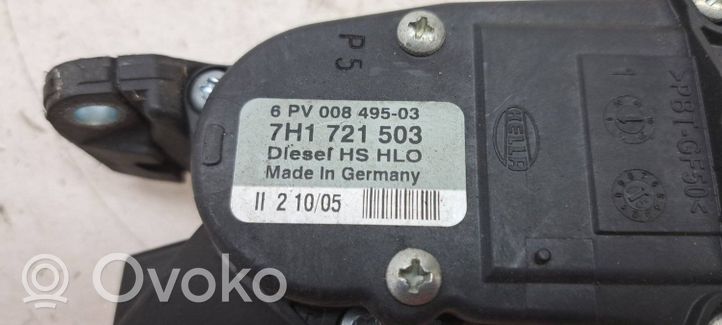 Volkswagen Multivan T5 Accelerator throttle pedal 7H1721503