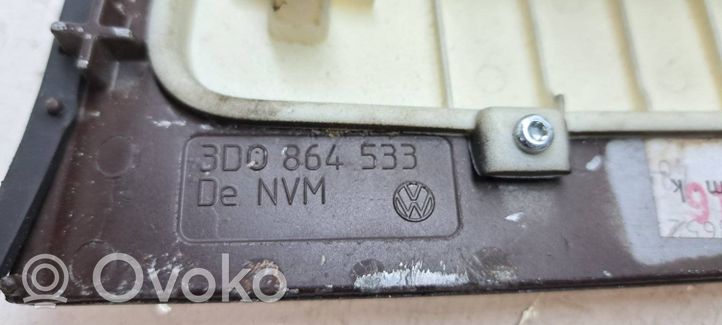 Volkswagen Phaeton Vaihteenvalitsimen kehys verhoilu muovia 3D0713109A