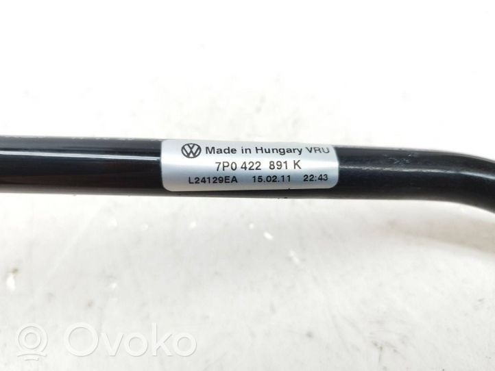 Volkswagen Touareg II Linea/tubo servosterzo 7P0422891K