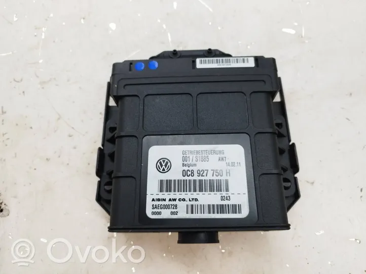 Volkswagen Touareg II Module de contrôle de boîte de vitesses ECU 0C8927750H