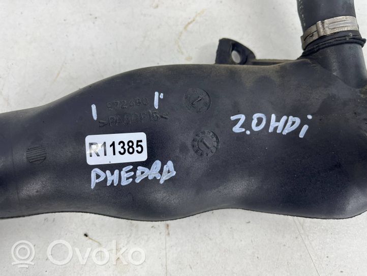 Citroen C8 Rura / Wąż dolotowy powietrza turbiny 972460