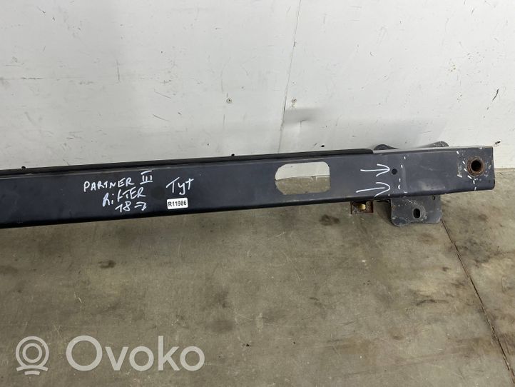 Fiat Doblo Rear bumper support beam 9822105380