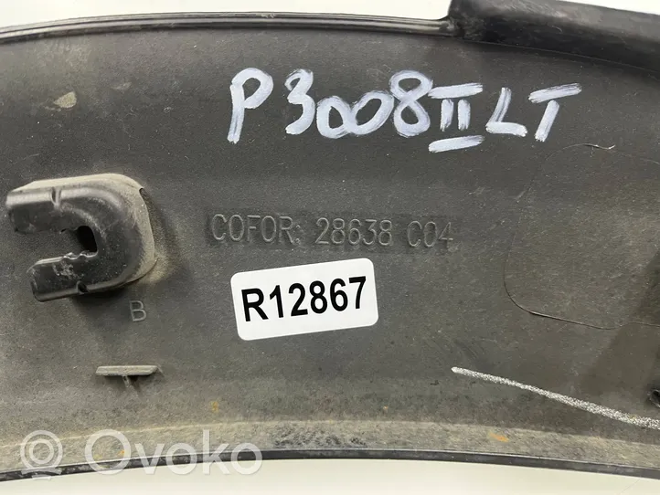 Peugeot 3008 II Listwa błotnika tylnego 9825289177