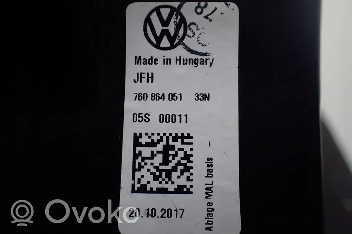Volkswagen Touareg III Hansikaslokeron keskikonsoli 760864051