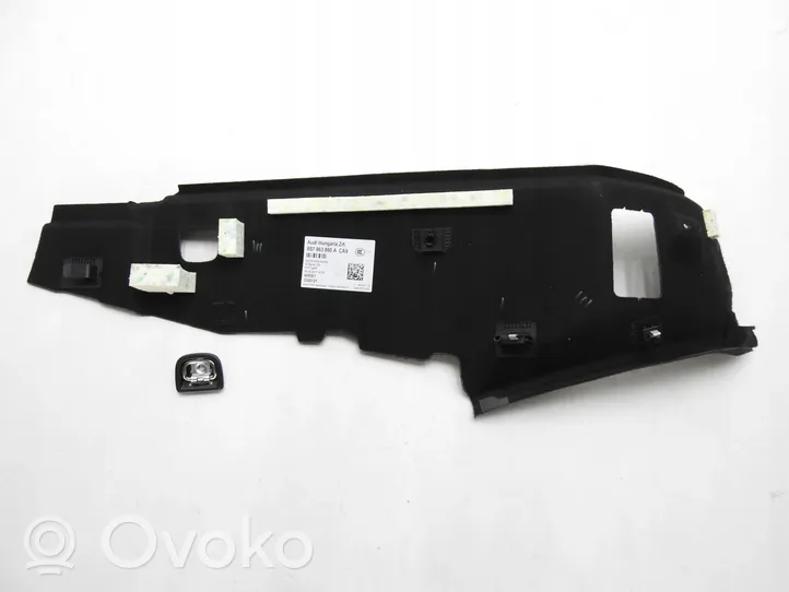 Audi TT TTS RS Mk3 8S Dolny panel schowka koła zapasowego 8S7863880A