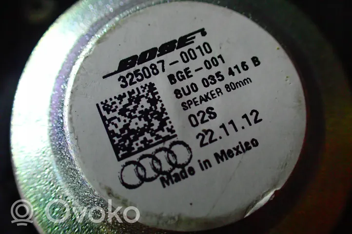 Audi Q3 8U Garsiakalbis (-iai) priekinėse duryse 8U0035416B