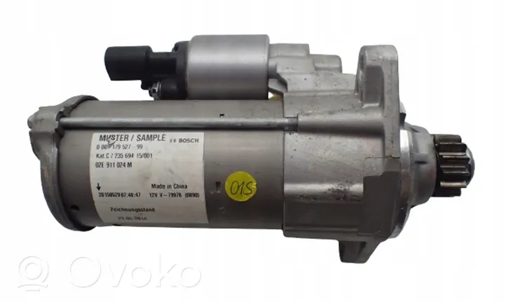 Volkswagen Golf Sportsvan Starter motor 02E911024M