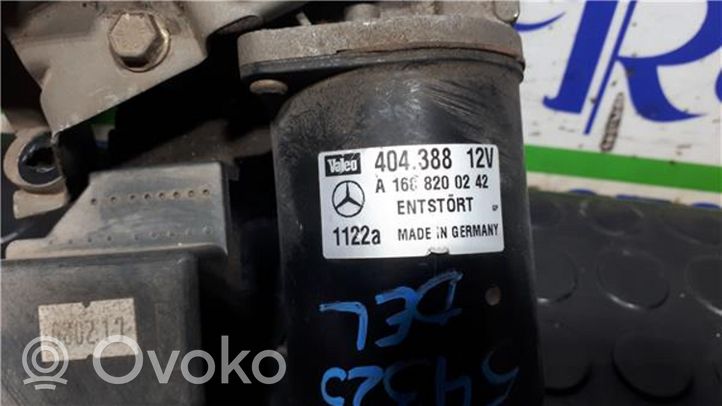 Mercedes-Benz A W168 Mechanizm i silniczek wycieraczek szyby przedniej / czołowej A1688200242