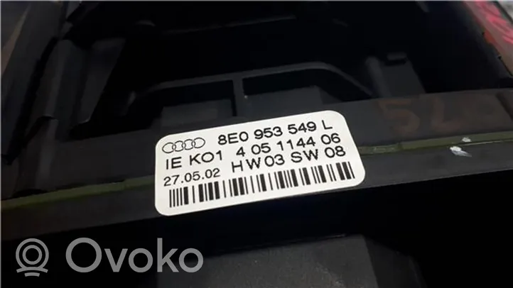 Audi A4 S4 B7 8E 8H Leva indicatori 8E0953549L