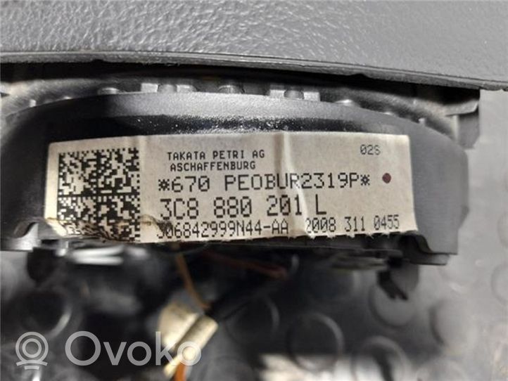 Volkswagen Golf VI Coperchio dell’airbag del volante 3C8880201L