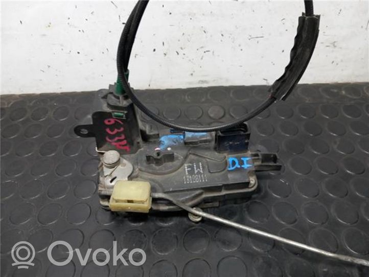 Opel Astra H Silniczek zamka drzwi przednich 13128111