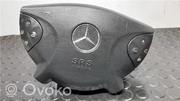 Mercedes-Benz E W211 Ohjauspyörän turvatyynyn kansi 61245240F