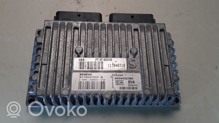 Citroen C5 Unidad de control/módulo de la caja de cambios F707EDC15