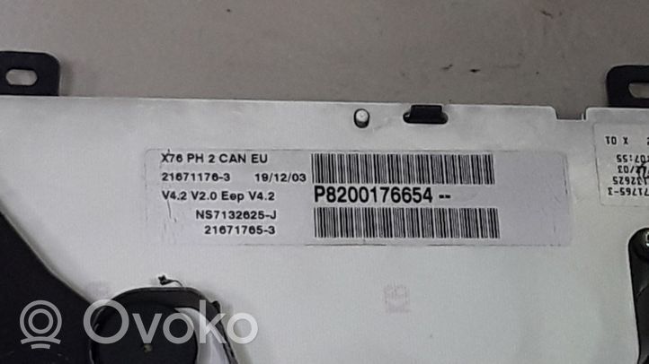 Renault Kangoo I Tachimetro (quadro strumenti) P8200176654