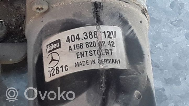 Mercedes-Benz A W168 Tiranti del tergicristallo anteriore 404388