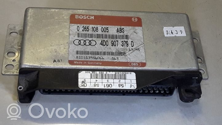 Audi A4 S4 B5 8D Sterownik / moduł ABS 4D0907379D