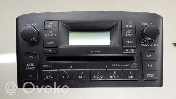 Toyota Avensis T250 Unità principale autoradio/CD/DVD/GPS 8612005110