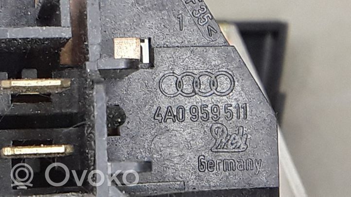 Audi A6 S6 C4 4A Gaisa kondicioniera / klimata kontroles / salona apsildes vadības bloks (salonā) 4A0959511
