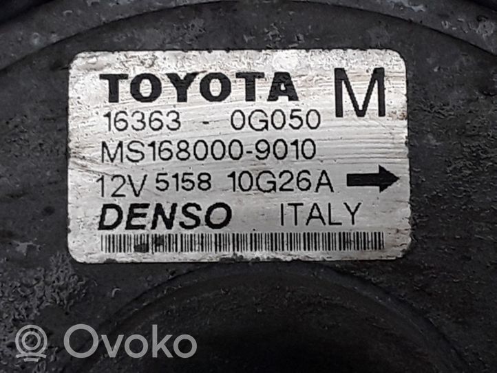 Toyota Avensis T250 Ventilatoru komplekts 163630G060A
