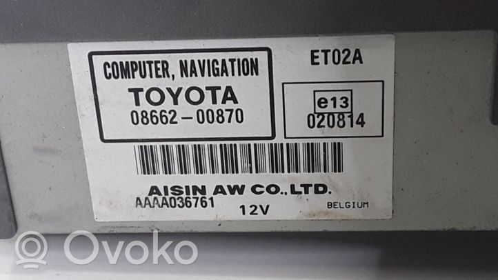 Toyota Avensis Verso Stacja multimedialna GPS / CD / DVD 0866200870