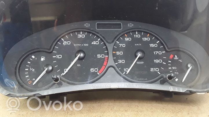 Peugeot 206 Tachimetro (quadro strumenti) 9645096080