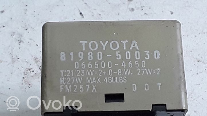 Toyota Avensis Verso Kita rėlė 8198050030