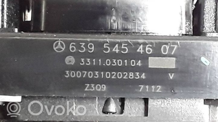 Mercedes-Benz Vito Viano W639 Interruttore luci di emergenza 6395454607