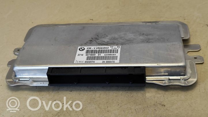 BMW 7 F01 F02 F03 F04 Oro pakabos valdymo blokas (galinės) 37146874669