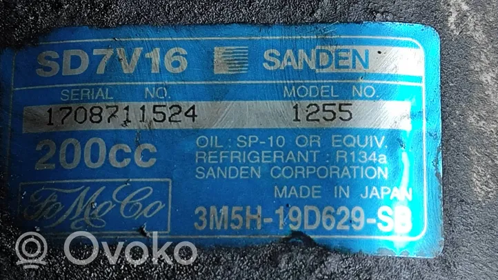 Volvo S40 Compressore aria condizionata (A/C) (pompa) 3M5H19D629SB