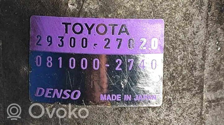 Toyota Corolla Verso AR10 Pompa podciśnienia 2930027020