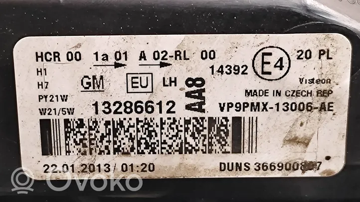 Opel Meriva B Priekinis žibintas 366900807