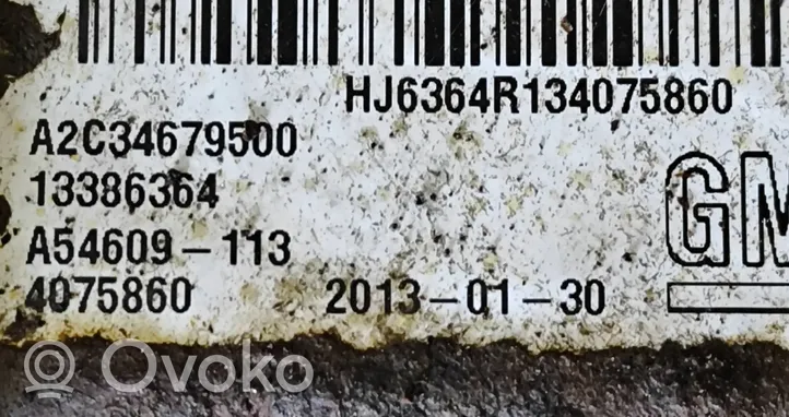 Opel Meriva B Moduł / Sterownik hamulca ręcznego A2C32281100