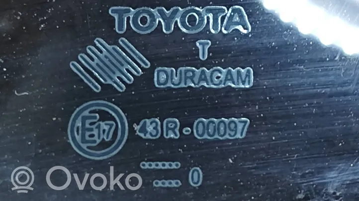 Toyota Verso Vitre de fenêtre porte arrière E1743R00097