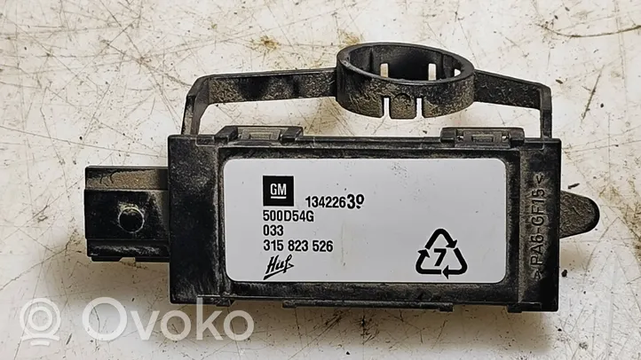 Opel Meriva B Sensore d’urto/d'impatto apertura airbag 13422639