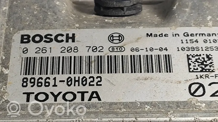 Toyota Aygo AB10 Engine control unit/module 896610H022