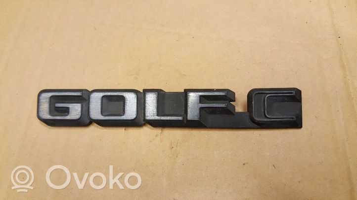 Volkswagen Golf II Logo portiera di carico posteriore 191853687