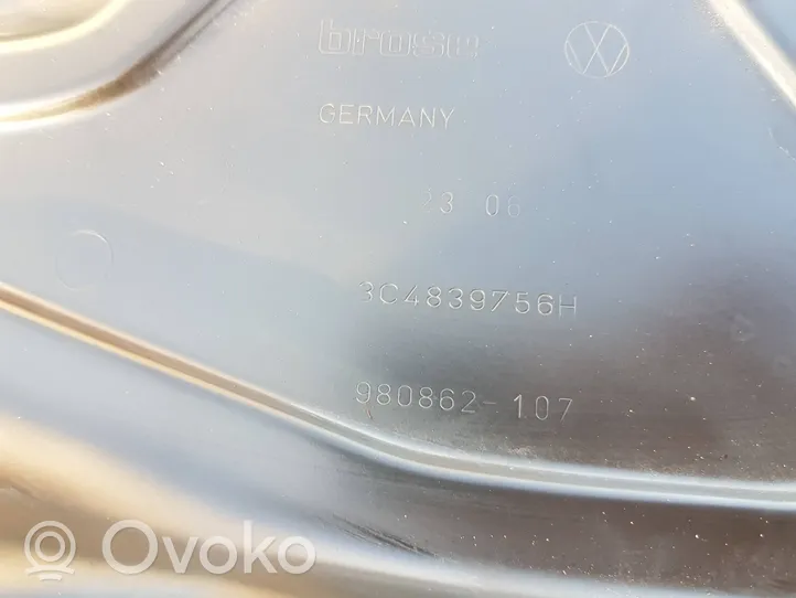 Volkswagen PASSAT B6 Galinio el. lango pakėlimo mechanizmas be varikliuko 3C4839756H