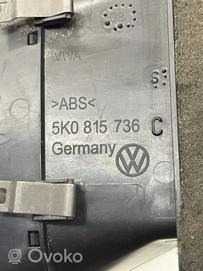 Volkswagen Golf VI Dash center air vent grill 5K0819743C