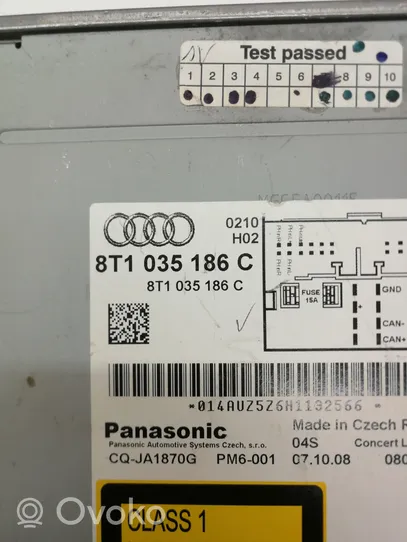 Audi A4 S4 B8 8K Radija/ CD/DVD grotuvas/ navigacija 8T1035186C