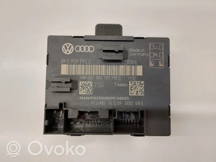 Audi A4 S4 B8 8K Durų elektronikos valdymo blokas 8K0959795C